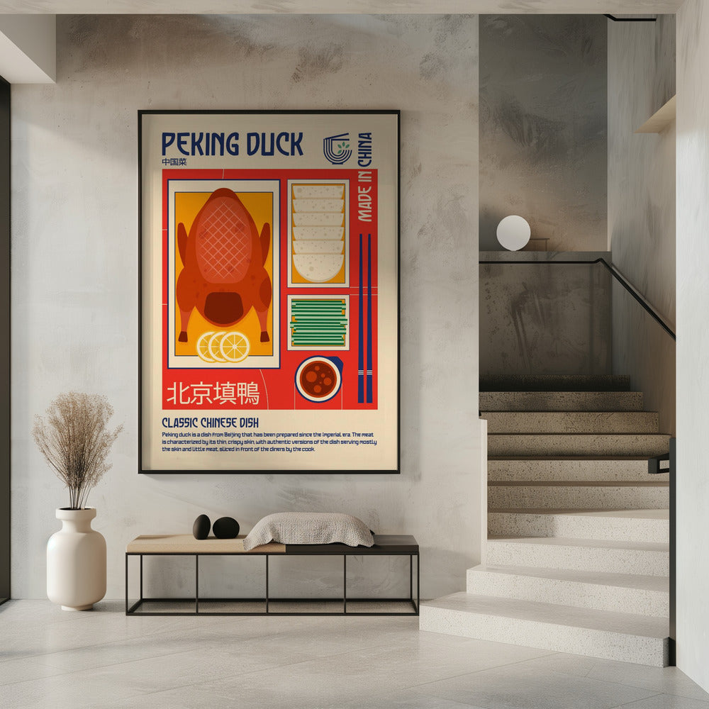 Art Prints of Peking Duck Japanese Food Print