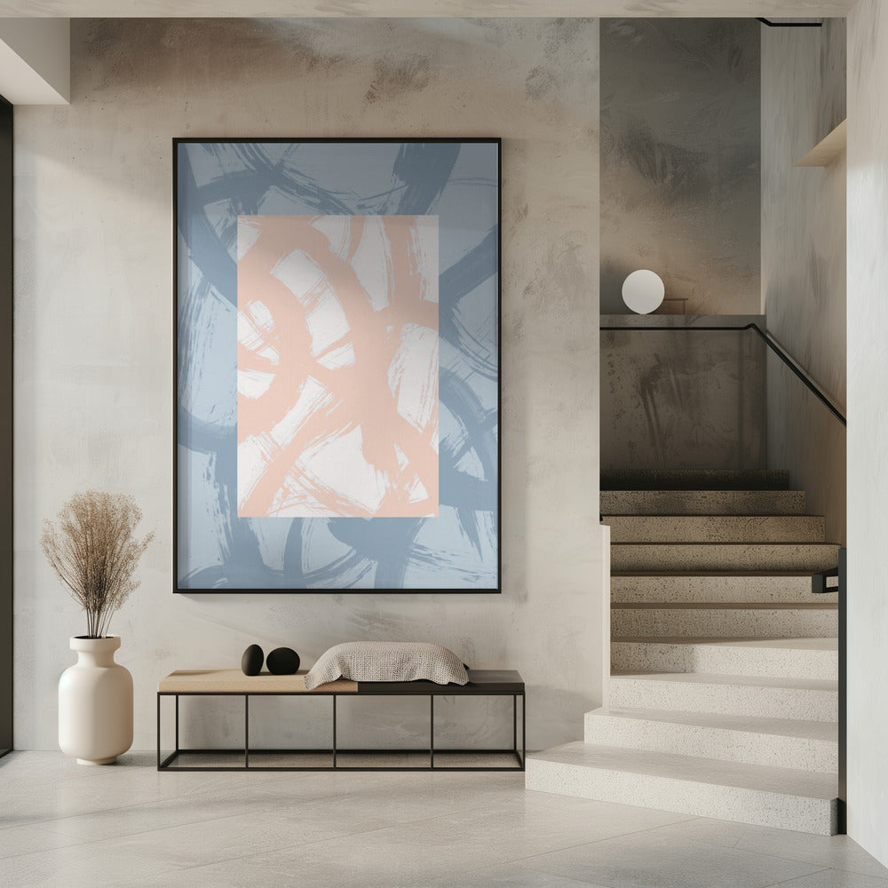 Art Prints of Abstract Brush Strokes 98A