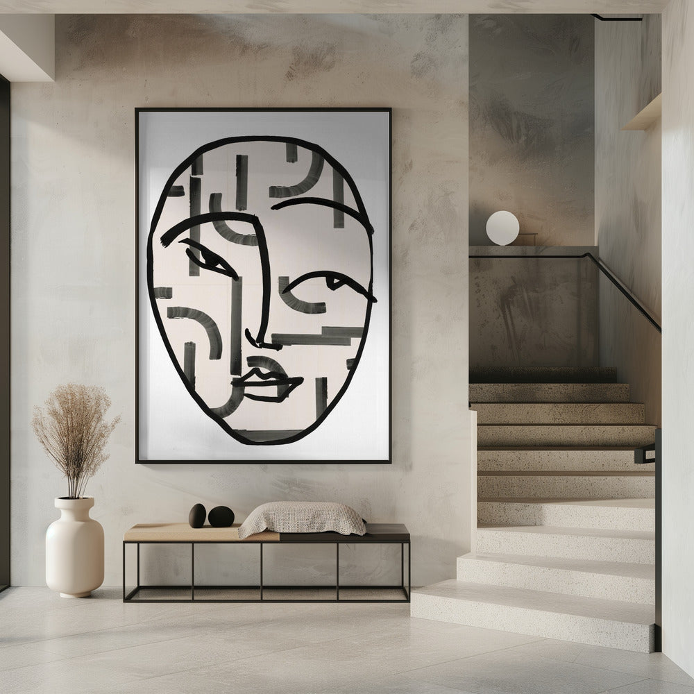 Art Prints of Pattern Head 3