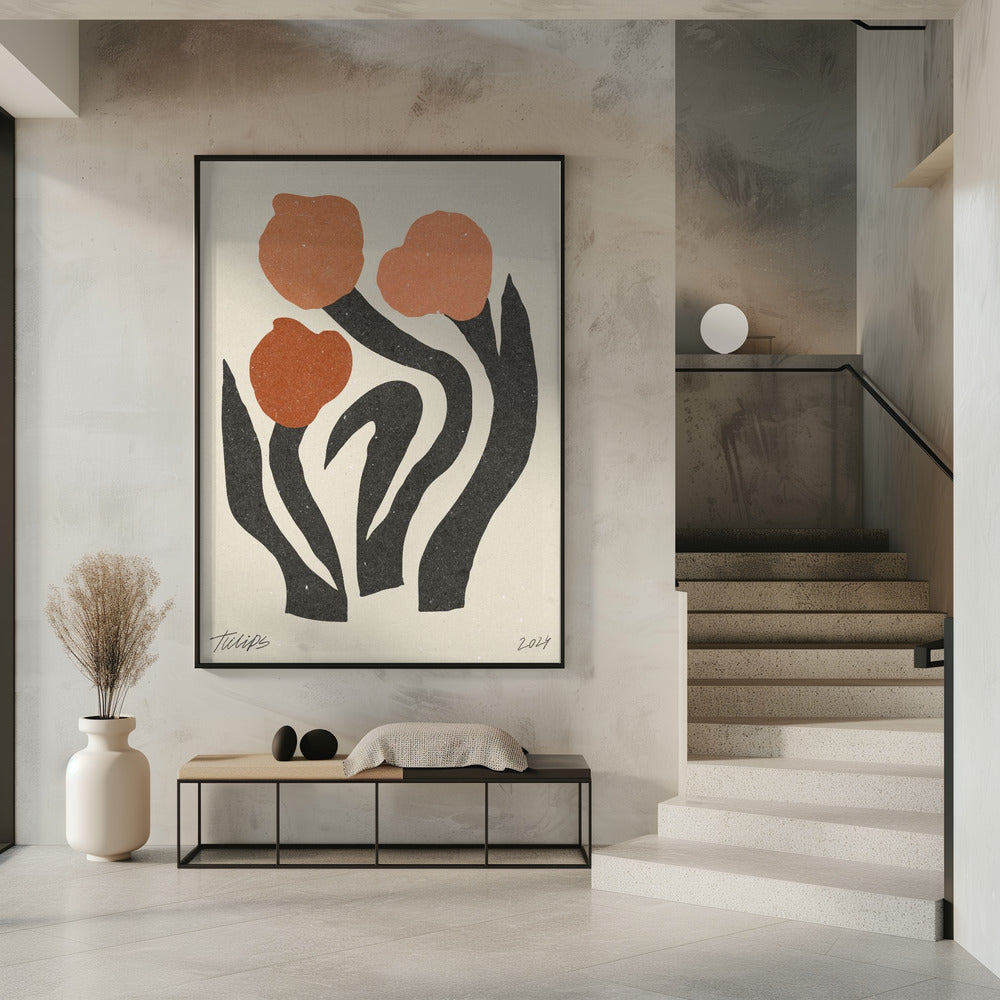 Art Prints of Modern Flower 02