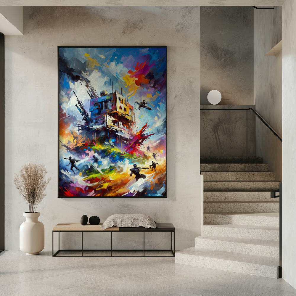 Art Prints of Fortnite Abstract