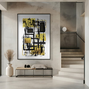 Art Prints of ABSTRACT ART Construction Plan
