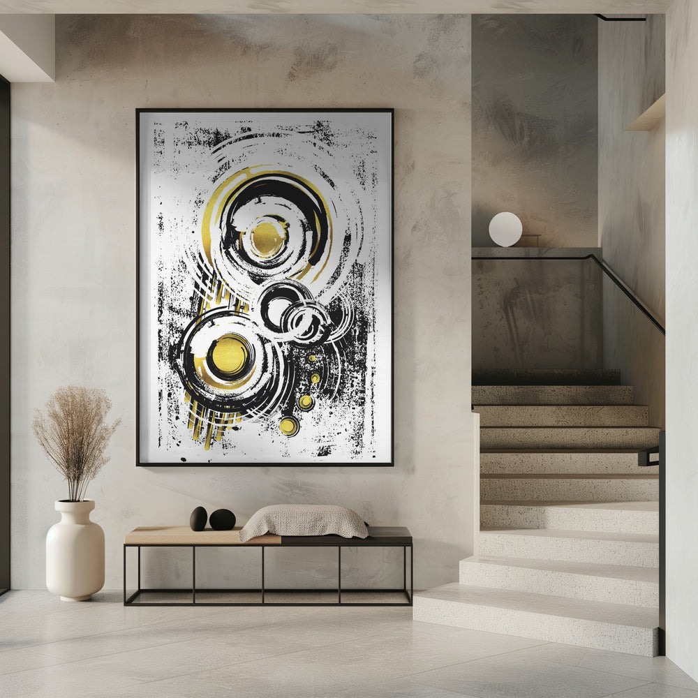 Art Prints of ABSTRACT ART Orbits