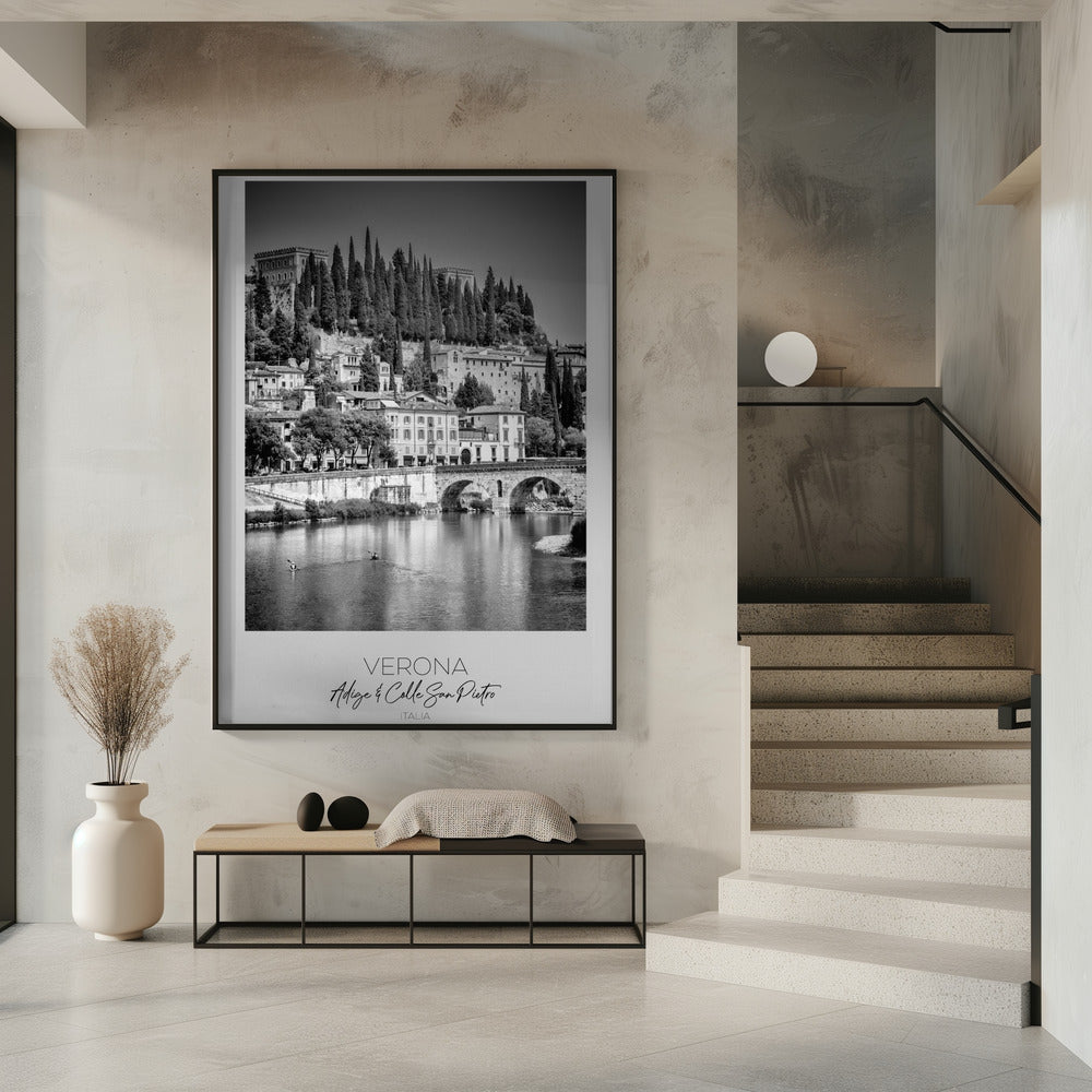 Art Prints of In focus: VERONA Adige and San Pietro Hill