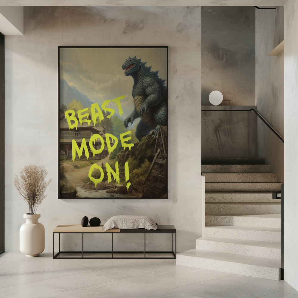 Art Prints of Beast Mode On