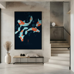 Art Prints of Koi Carps