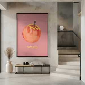 Art Prints of Tomato in Pink