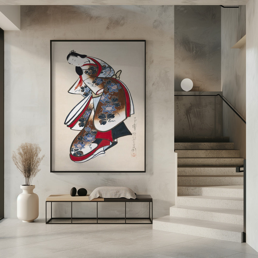 Japanese Women (1700s) Vintage Painting