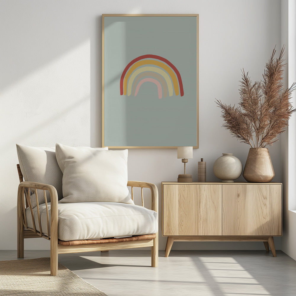 Art Prints of Rainbow Green