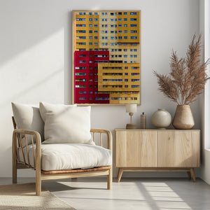 Art Prints of A building full of life