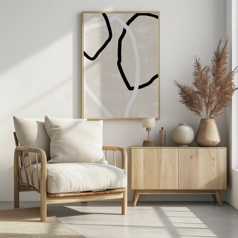 Art Prints of Abstracto Trio