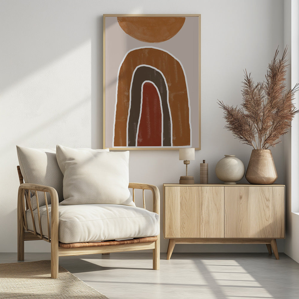 Art Prints of Abstract Rainbow