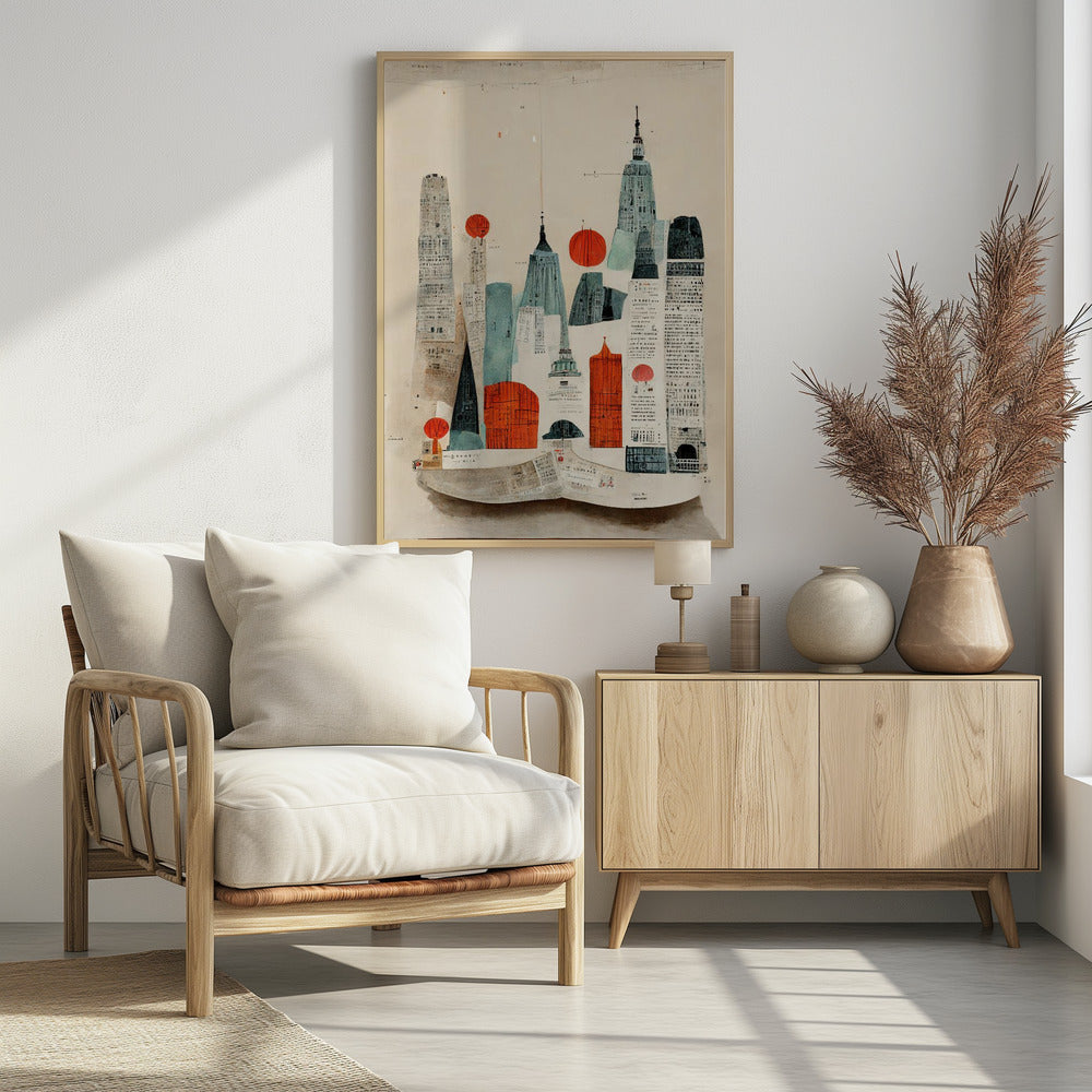 Art Prints of The Paper City