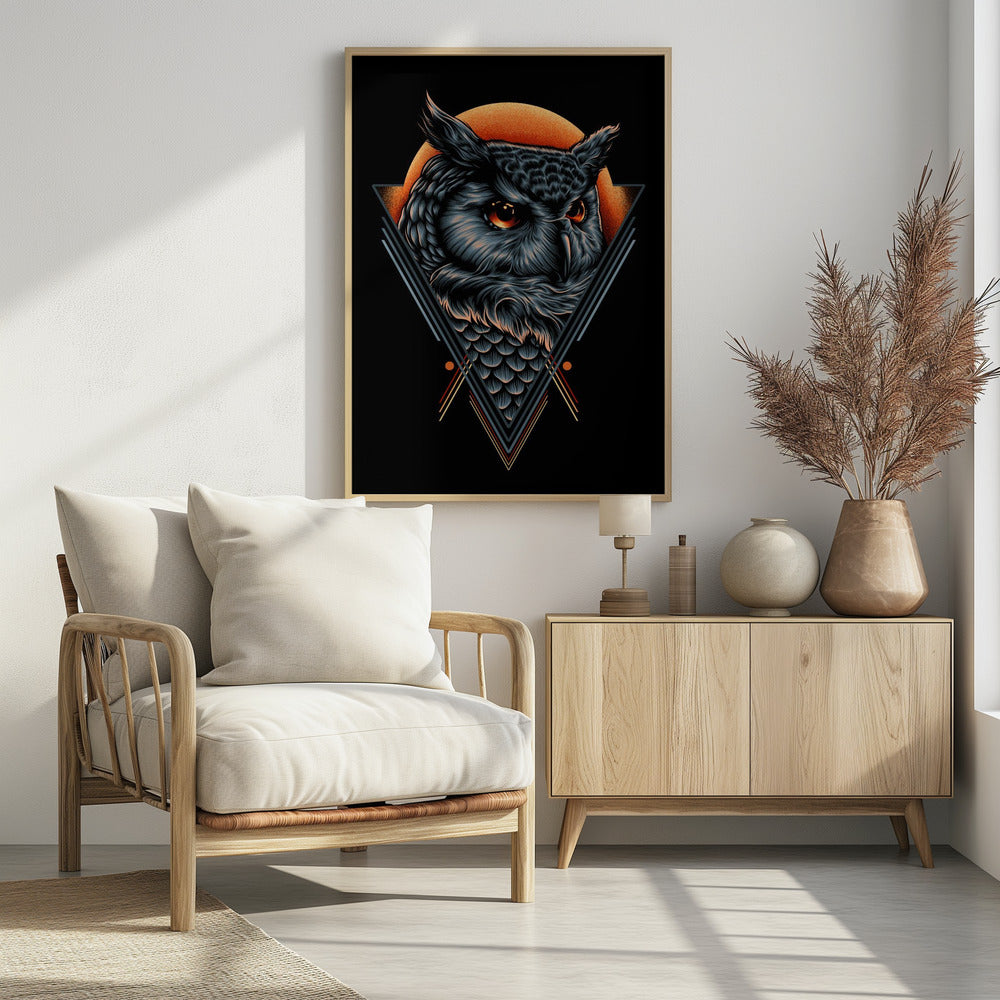 Canvas Art Print I Am The OWL