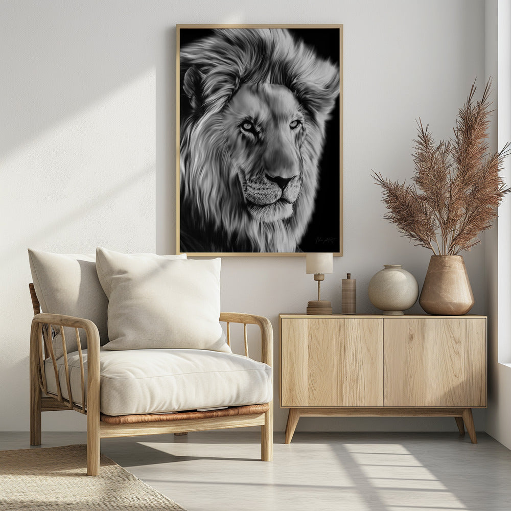 Canvas Art Print Leo II