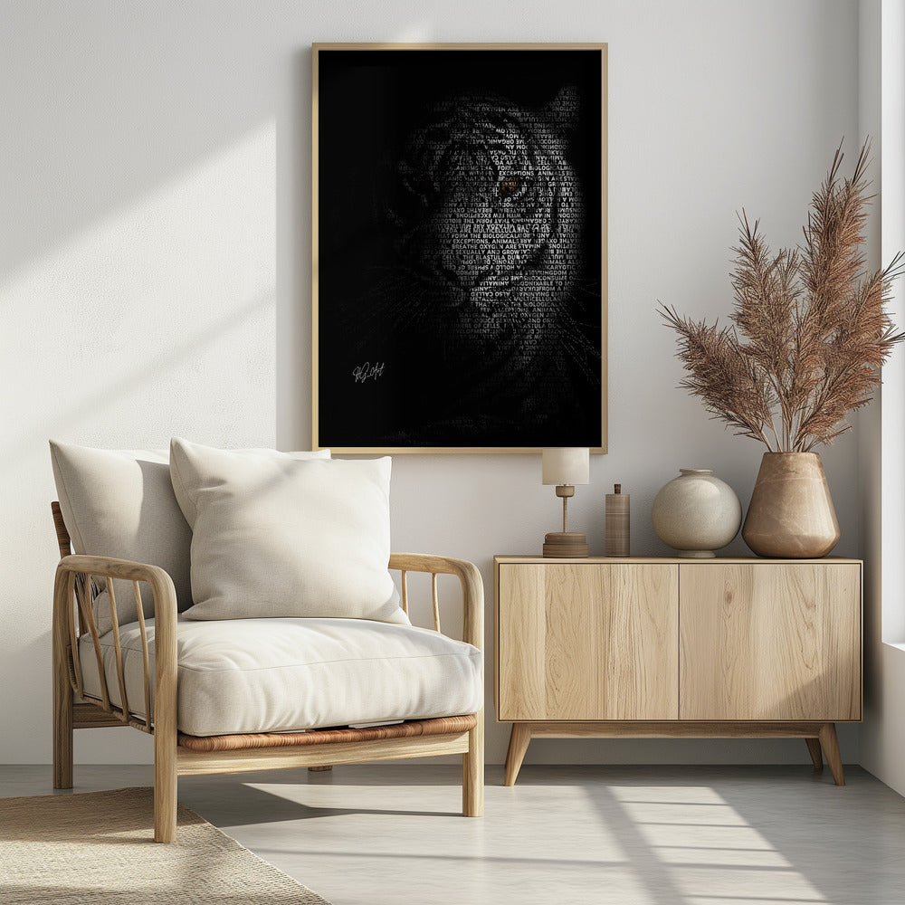 Canvas Art Print The Tiger