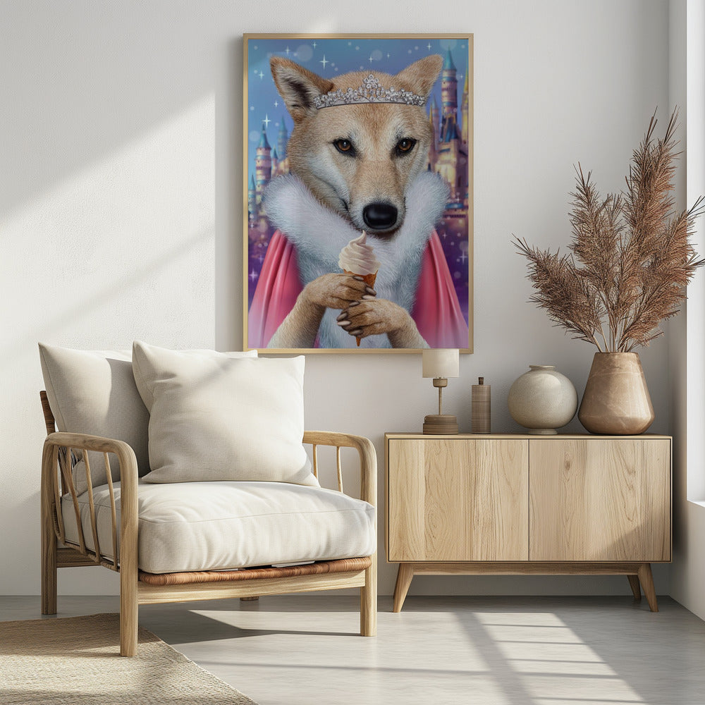 Canvas Art Print luna