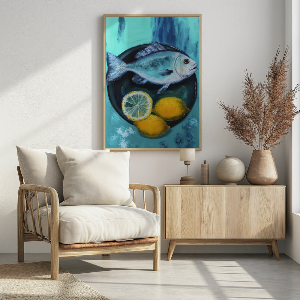Art Prints of A Fishplate