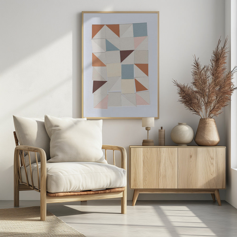 Art Prints of Pastel Geometrics