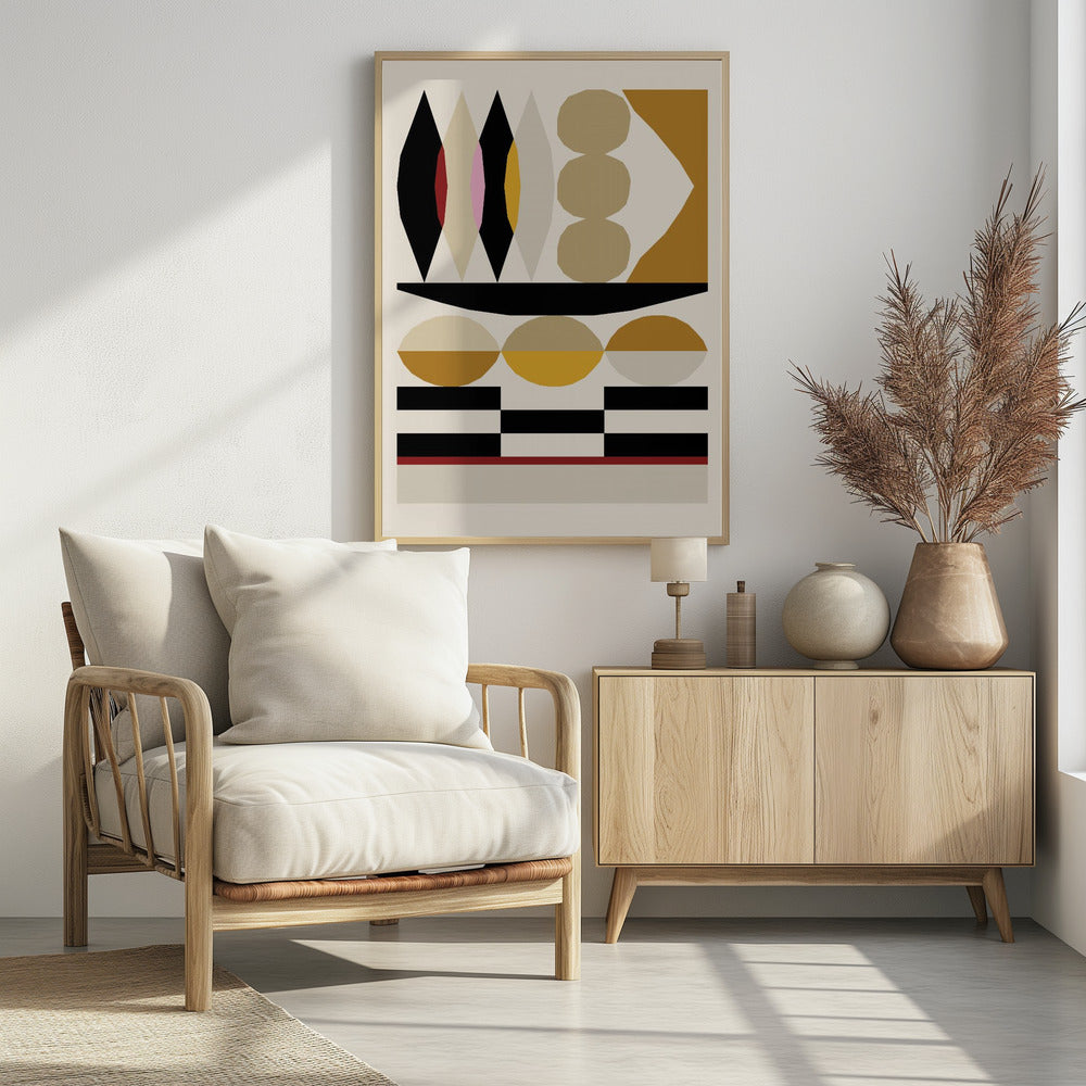 Art Prints of Abstract composition 25