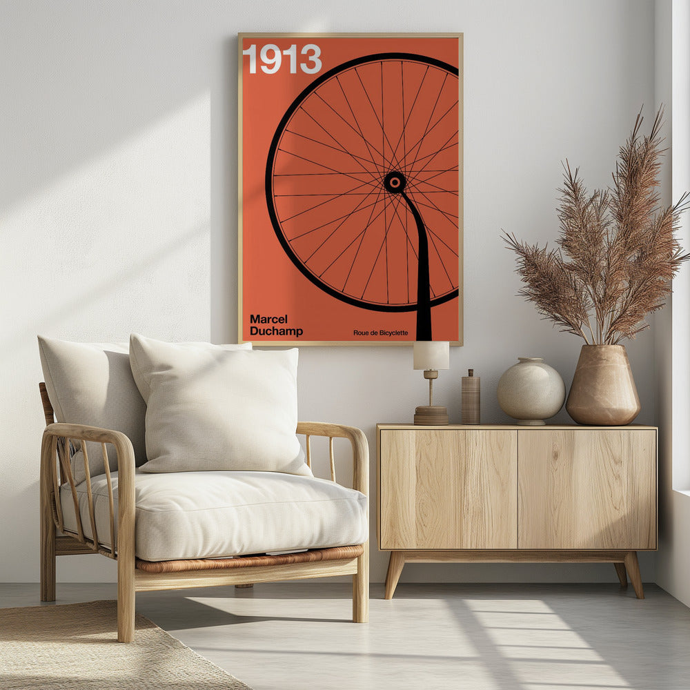 Art Prints of 1913 Roue De Bicyclette