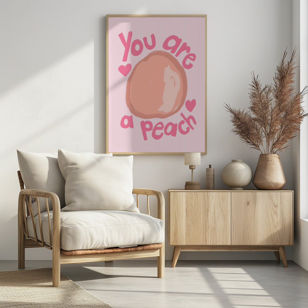 Art Prints of Peach