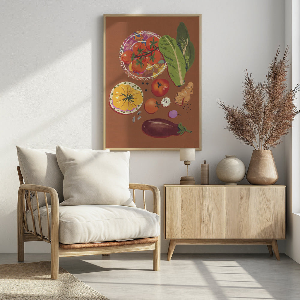Art Prints of Veggies