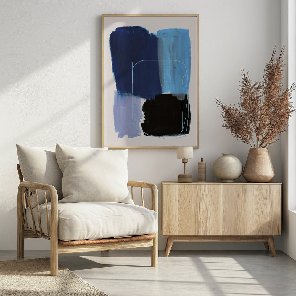 Art Prints of Abstract Brush Strokes 120x