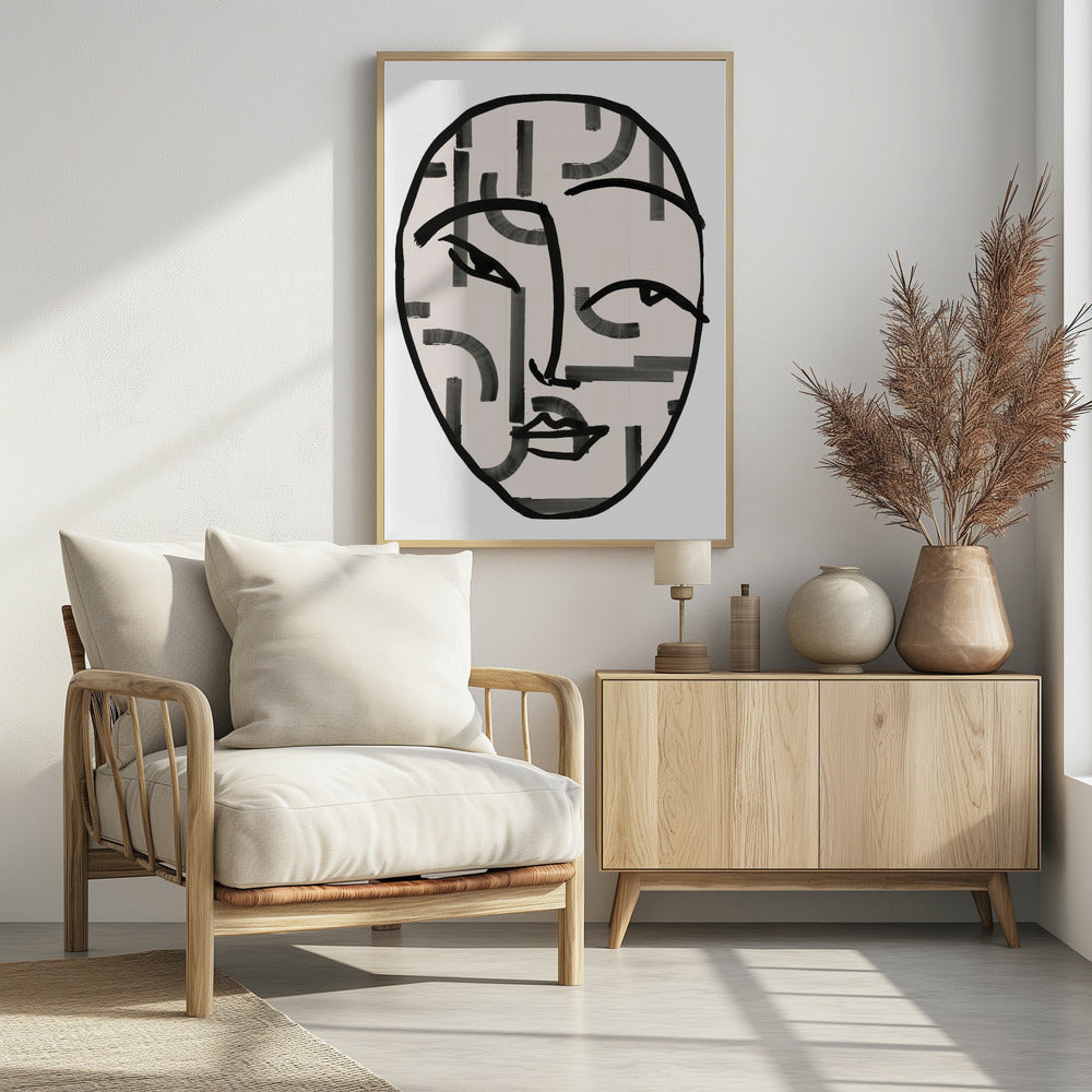 Art Prints of Pattern Head 3