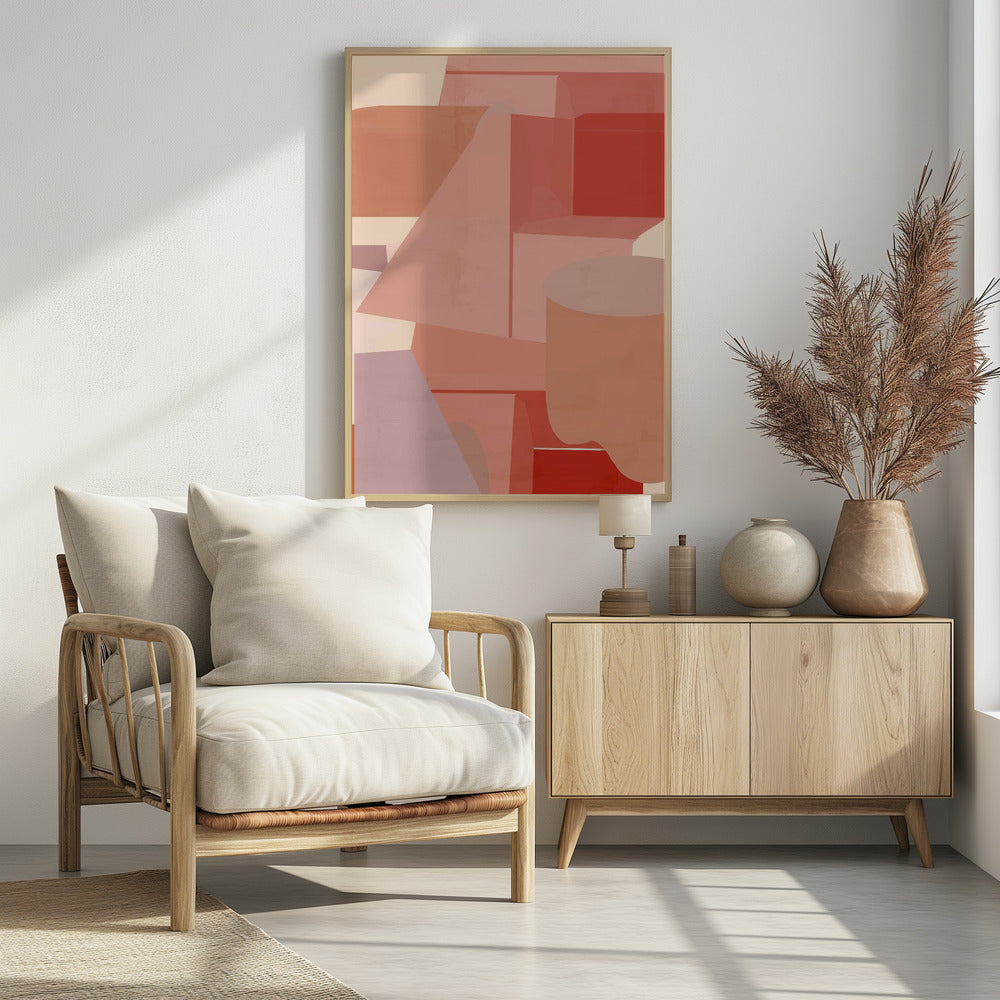 Art Prints of Velvety Shapes 1