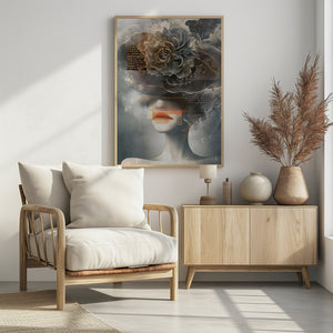 Art Prints of Lady In Hat No 1