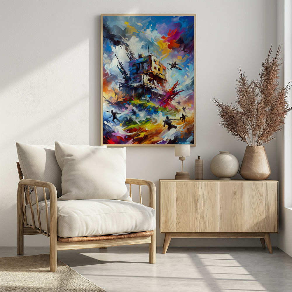 Art Prints of Fortnite Abstract