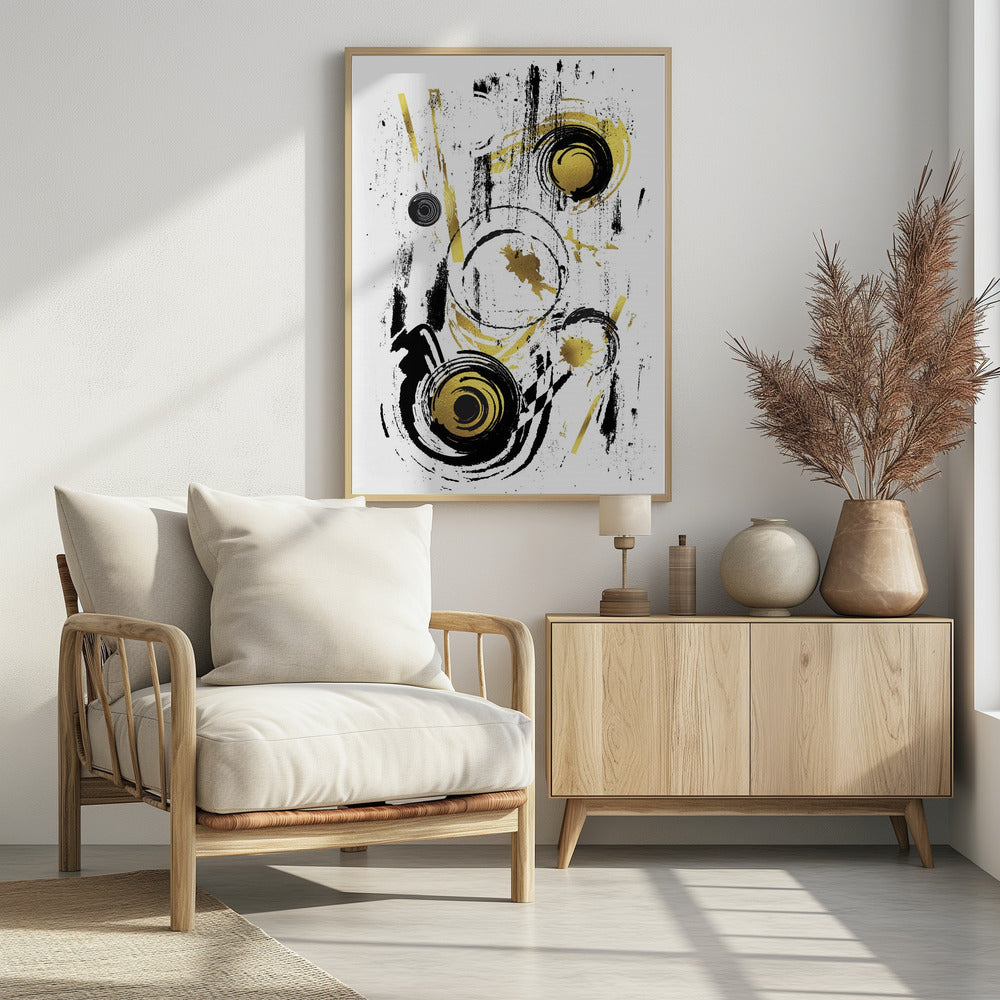 Art Prints of ABSTRACT ART Dynamic Game