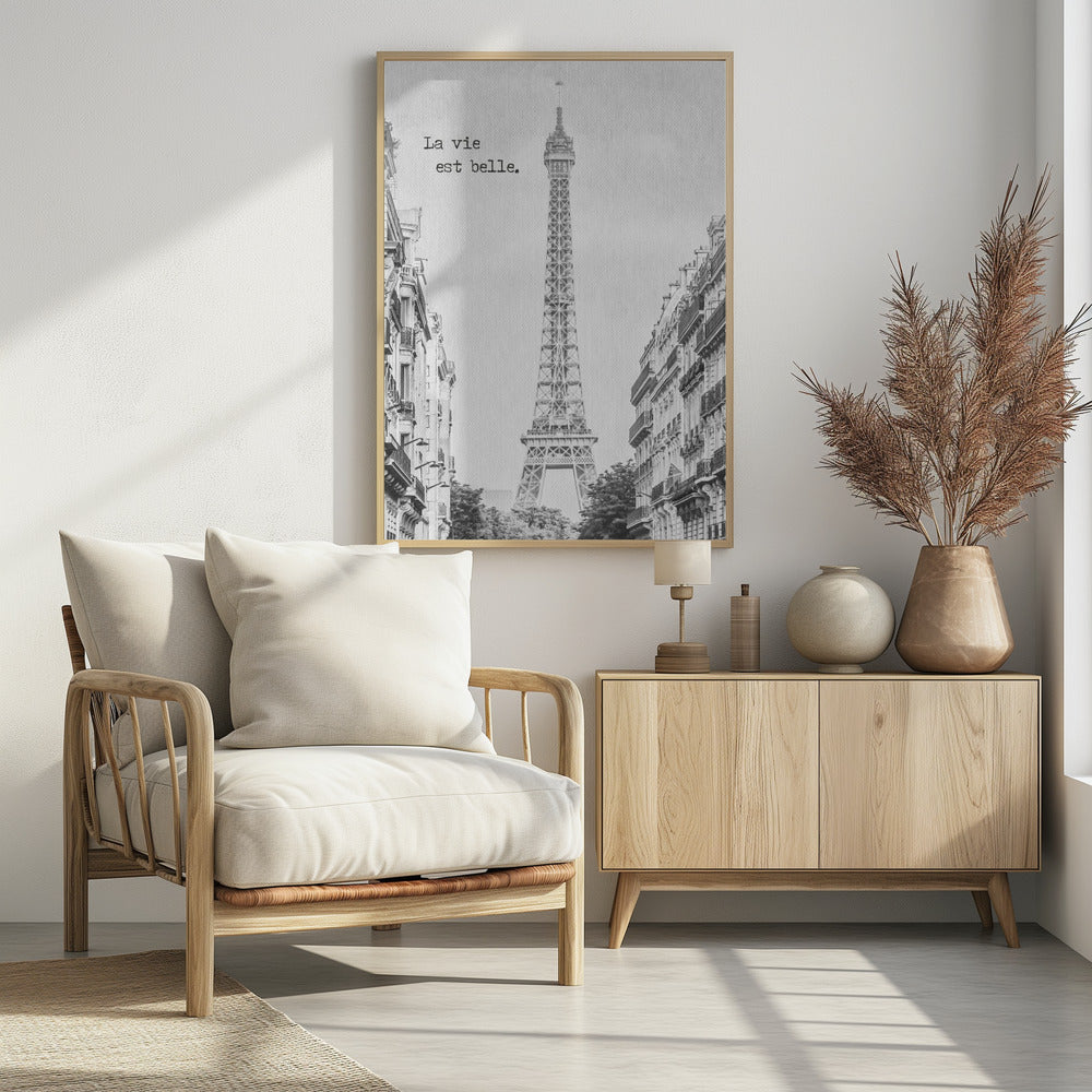 Art Prints of PARIS La vie est belle