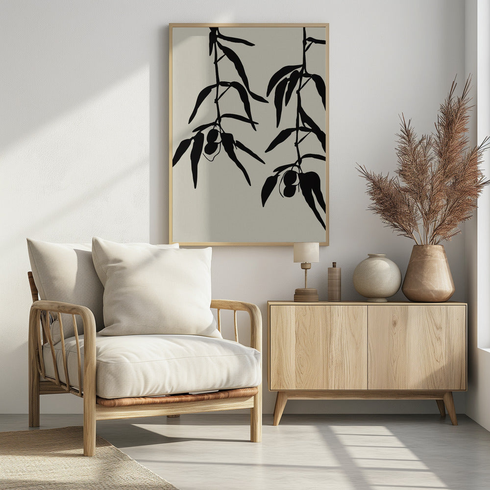 Art Prints of Olive twigs