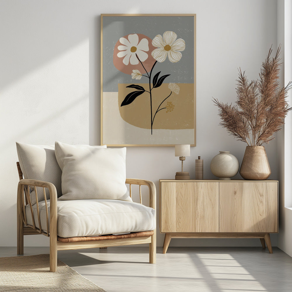 Art Prints of Minimalist Flowers 02