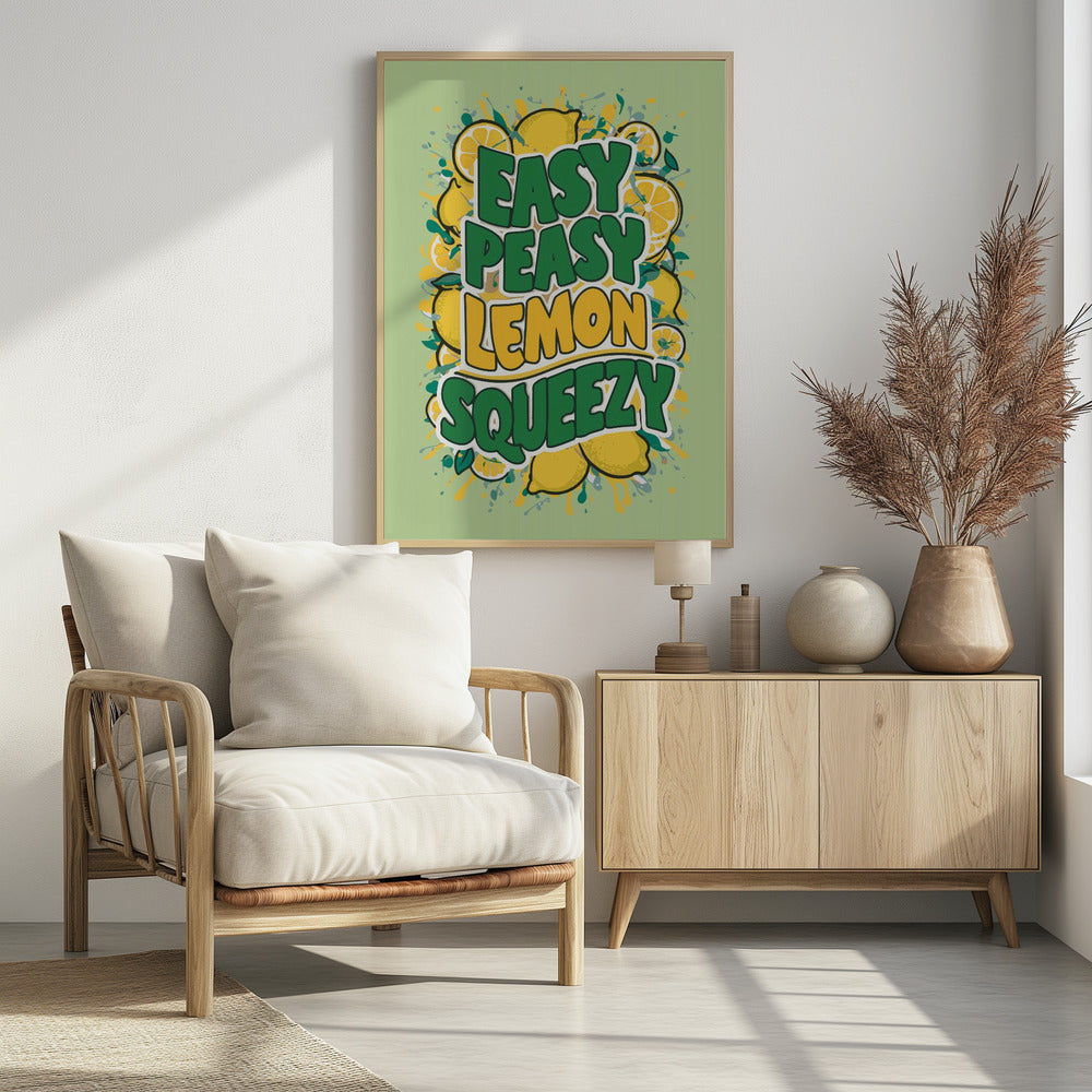 Art Prints of Easy Peasy Lemon Squeezy 1