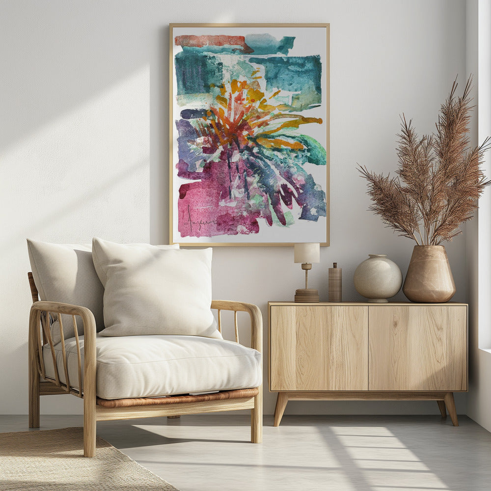 Orchid Passion Watercolor