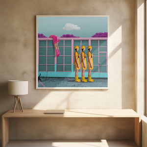 Art Prints of Hiding Away From Myself