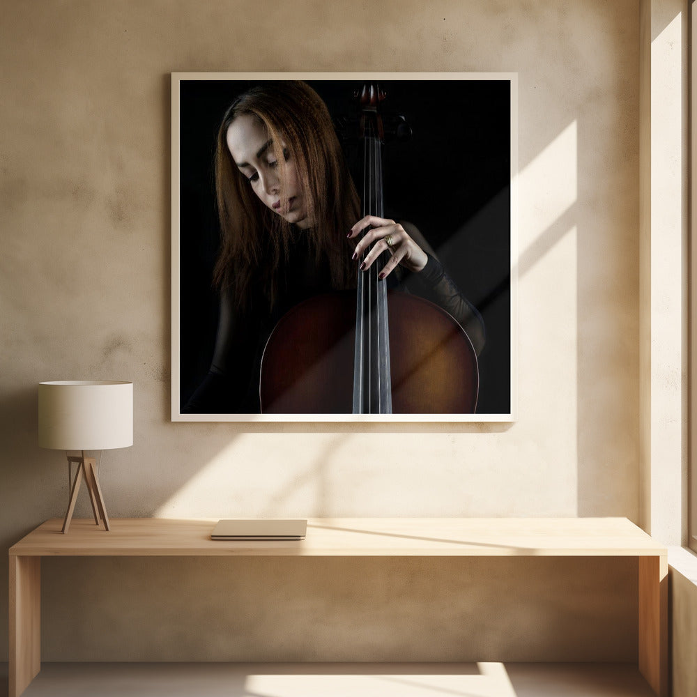 Art Prints of Cellist