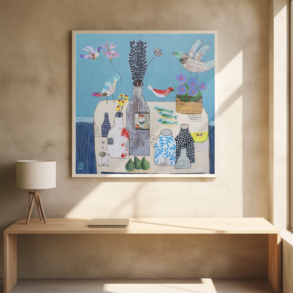 Art Prints of Six Vases