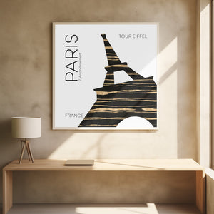 Art Prints of Urban Art PARIS Eiffel Tower