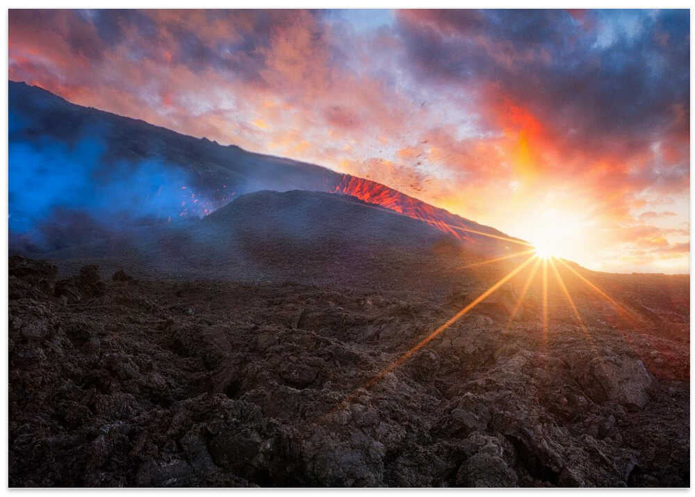 Volcano Sunrise