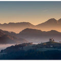 sunrise on St.Tomas above Škofja Loka