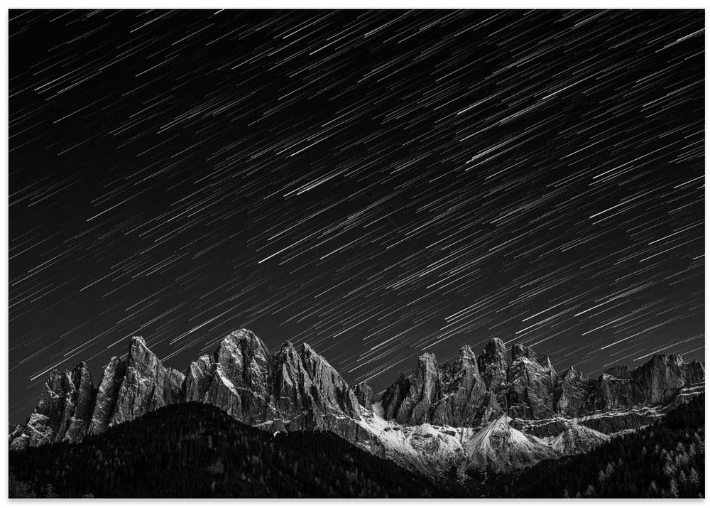 Starfall in the Dolomites