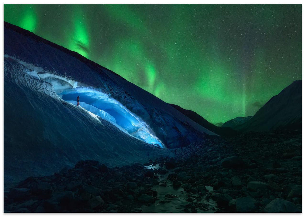 Athabasca Ice Burning