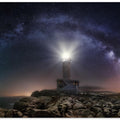 Lighthouse and Milky Way