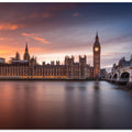 Art Prints of London Palace of Westminster Sunset