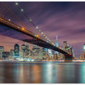 Art Prints of Brooklyn Bridge at Night