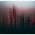 Art Prints of Abu Dhabi skyline